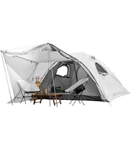 Amazon.co.jp: MIL-TEC 4人用 テント プラス ラゲージ収納テント 
