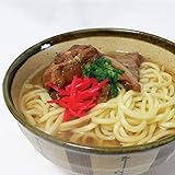 炙り軟骨ソーキそば ４人前セット 沖縄そば 【乾麺】 かつお豚骨のそばダシと炙り軟骨ソーキ 紅しょうが こーれーぐーす付き 沖縄のソウルフードがお家で簡単に食べられる ※ねぎはお客様のお好みでご用意ください