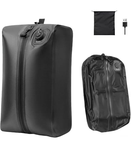 Amazon.co.jp: 圧縮袋 旅行 圧縮ポンプ付き USB充電式(トラベル 衣類