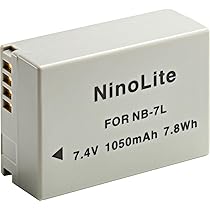 Amazon | NinoLite(NinoLite) NB-7L 互換 バッテリー キャノン