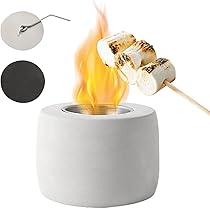 ファイヤーピット　卓上暖炉　屋外　屋内　コンクリートボウル 61H08RoKheL._AC_UL210_SR210,