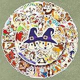 50枚 チップとデール ステッカーセット おしゃれ 人気 ステッカー スマホ ステッカー 防水 ステッカー スーツケースステッカー お気に入りのスーツケース ギター 車 バイク 自転車 水筒 ヘルメット パソコン 携帯 ノート 可愛い 漫画 シールデカール おしゃれ かっこいい 人気 ノートパソコン パソコン スノボ スケートボード 荷物 スーツケース ギター 水筒 スマホケース [並行輸入品]