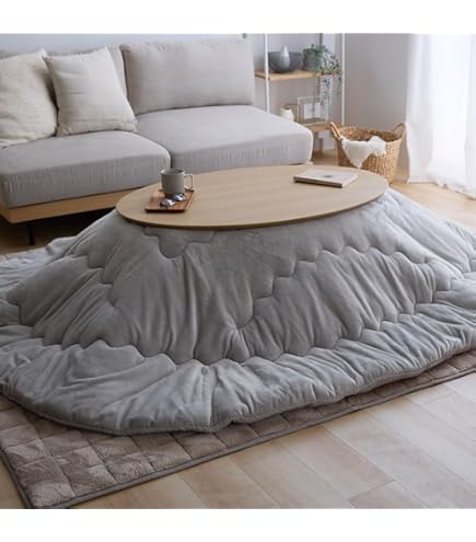 Amazon.co.jp : 無印良品 フランネルこたつふとん グレー