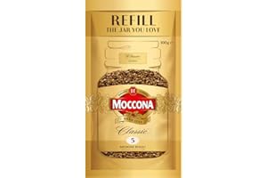 Moccona Classic Medium Roast Freeze Dried Instant Coffee Refill Pouch 300g