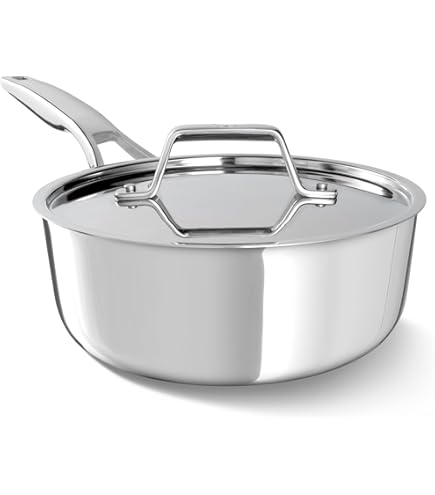 Amazon.co.jp: Calphalon ステンレススチール 3クォート ソテーパン 蓋
