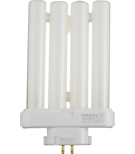 Amazon | 日立 コンパクト形(パラライトフラット)13形 電球色 FML13EXL