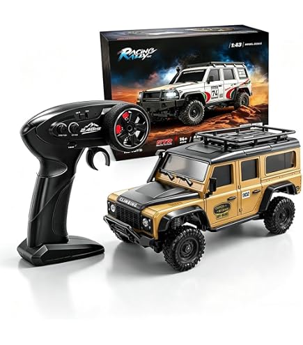 Amazon.co.jp: JXC 1:24 ラジコントラック 4WDデリカトラック ラジコン