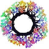 YESPURE Solar String Lights LanternsWaterproof Outdoor Solar Lights Garden Flower Bulbs Decorative L