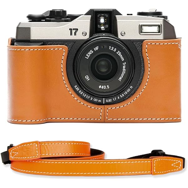 Amazon.co.jp: ペンタックス PENTAX Q用本革レンズカバー付カメラ