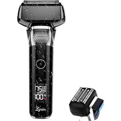 Amazon | UPstore 4枚刃 電気シェーバー 充電式メンズシェーバー 電動