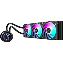 AORUS WATERFORCE 360mm 簡易水冷クーラー GIGABYTEから、静音性とパワフルな冷却性能を兼ね備えた、ポンプ