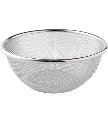 Amazon｜郷技 ステンレスボウル・メッシュボウルセット6P（15