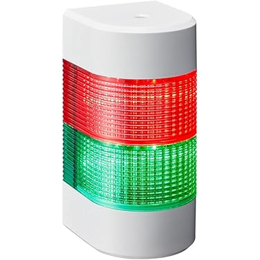 パトライト白WWE-M2DFB100V9台とDC24V用交換パトライト緑赤12台 パトライト白WWE-M2DFB100V9台とDC24V用交換パトライト緑赤12台