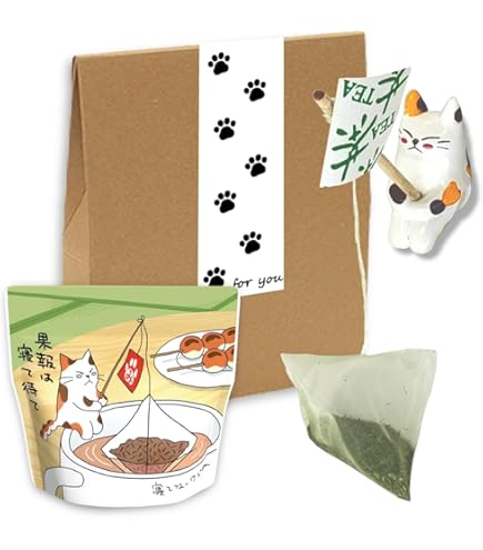 Amazon.co.jp: みたらしちゃん 煎茶ティーバッグ フィギュア セット