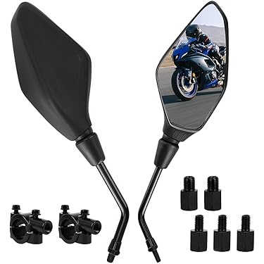 バイク ウインカーミラー ミラー アメリカン オートバイ 10MM 改造