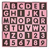 パズル・プレイマット　36枚組 PPM　PB(ピンク・ブラウン)