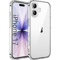 未使用✨ 対応機種不明　iPhone ケース クリア 耐衝撃　ライトパープル Amazon.co.jp: 対応 iPhone 17 Pro ケース クリア 耐衝撃 MIL規格 軍用