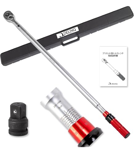 Amazon | トネ(TONE) プレセット形トルクレンチ T8L1500N 差込角25.4mm 