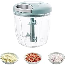 Amazon.co.jp: kasanidika みじん切り器 チョッパー 900ml