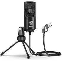 FIFINE K690 USBマイク 配信 宅録 ブラック Amazon.co.jp: FIFINE USBマイク コンデンサーマイク PC用マイク