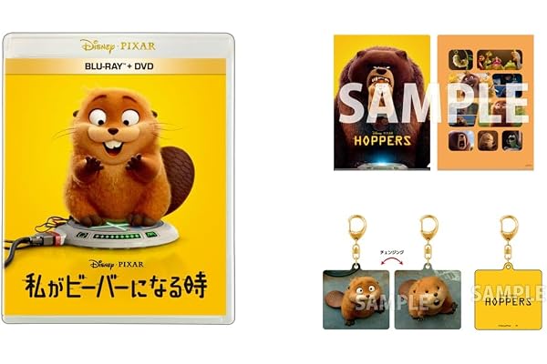 【Amazon.co.jp限定】私がビーバーになる時　ブルーレイ ＋ ＤＶＤ セット　オリジナルチェンジングキーホルダー＆A4クリアファイル付きコレクション(ビジュアルシート付) [Blu-ray]