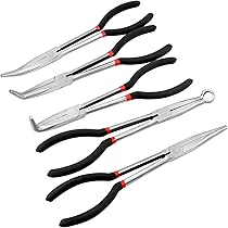 【送料込】フライヤー Amazon | Nisorpa 5個 ラジオペンチ プライヤーセット 280mm