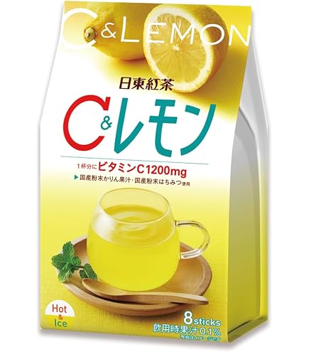 Amazon.co.jp: 三井農林 日東紅茶 C&レモン 8本×6個 : 食品・飲料・お酒