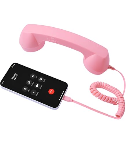 Amazon.co.jp: iPhone ipad 用 受話器 ！！ レトロ で おもしろ 便利
