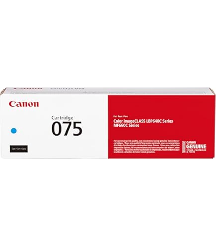 Amazon.co.jp: Canon 純正 075 イエロー トナーカートリッジ MF660