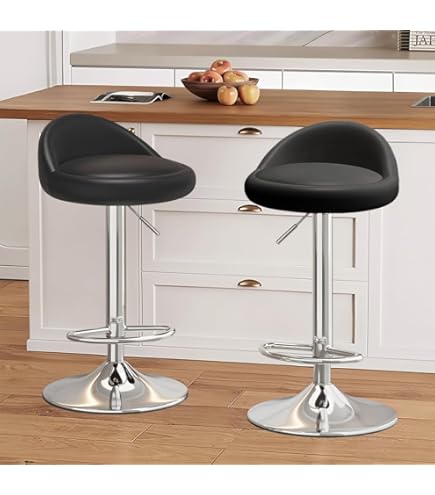 Amazon｜インダストリアル ハイスツール バーチェア レトロ 昇降式 丸