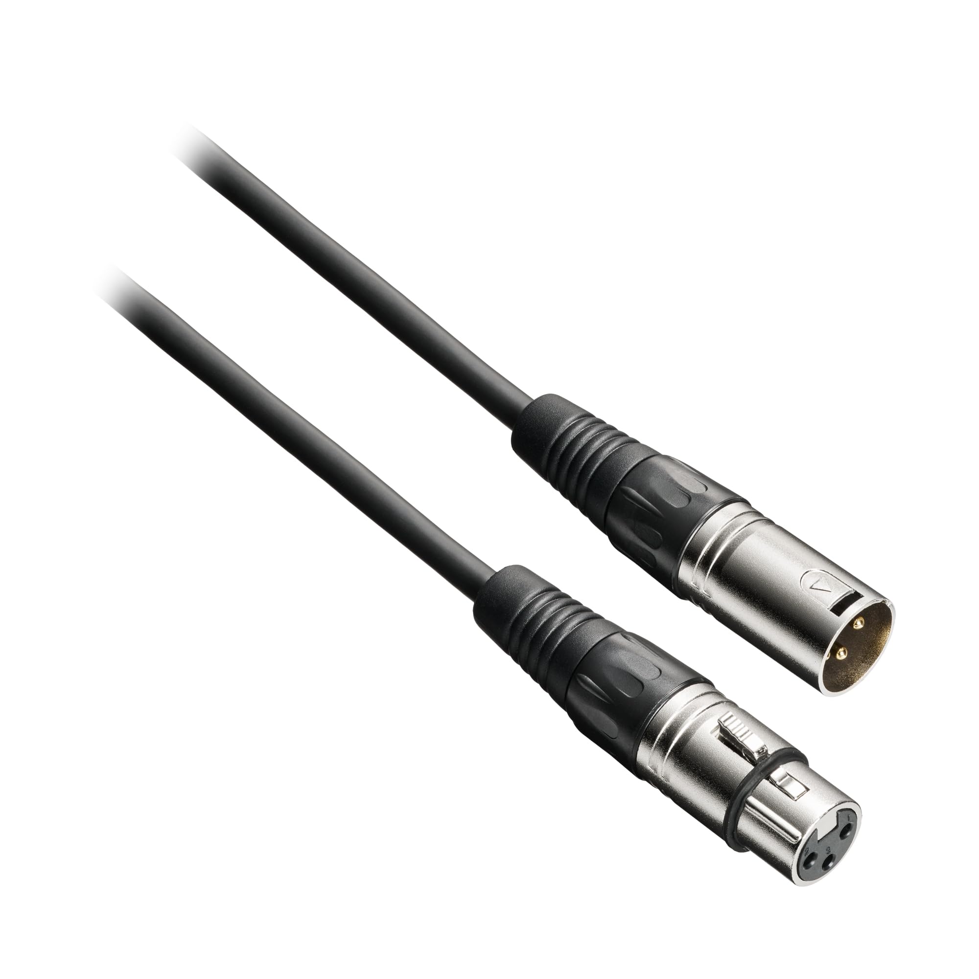 オーディオテクニカ BX3/3.0 BK マイクケーブル XLR キャノンケーブル 3.0m ブラック | コンデンサーマイク +48Vファンタム電源対応 配信機材 音楽制作 DTM 【国内正規品】