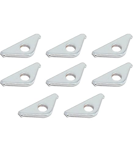 SHLPDFM 14 PCS/SET Black Colour Steel Valve Cover Hold Downs Mini Tab Kit Chrome Valve Cover Mini Spreader Tabs Fits For Big Block Chevy 396 427 454 502 - View #7