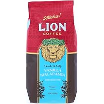 Amazon | ライオンコーヒーバニラマカダミア24oz(680g)豆 | LION