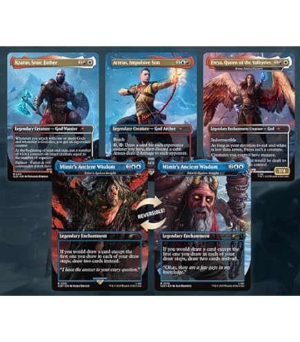 MTG Secret Lair x God of War: Greek (Foil Edition) : Amazon.sg: Toys