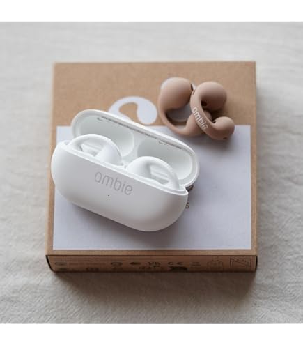 ambie sound earcuffs AM-TW02 ホワイト AMBIE SOUND EARCUFFS AM-TW02 WHITE OPEN-EAR WIRELESS