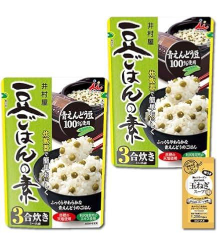 Amazon | 豆屋が作った豆ご飯の素 85g×4個 | 虎屋産業 | ごはん・料理