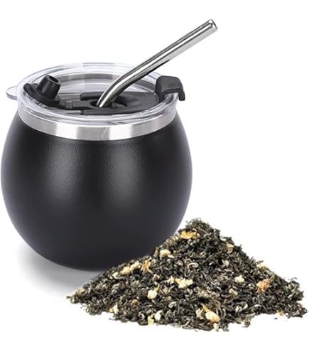 レザー製マテ茶カップとストロー レザー製マテ茶カップとストロー レザー製マテ茶カップとストロー