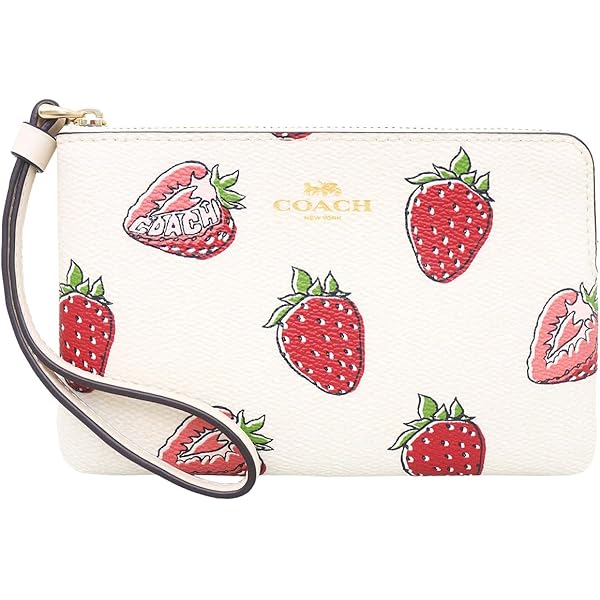 COACH ロゴプリント ポーチ ホワイト COACH コーチ ロゴ付き スタッズホワイトレザーポーチ - メルカリ