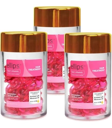 Amazon | Ellips ヘアーマスク - スムーズ＆シャイニー、20グラム（4