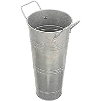 Amazon｜UKCOCO ブリキ バケツ 亜鉛メッキシート 花屋 フラワー