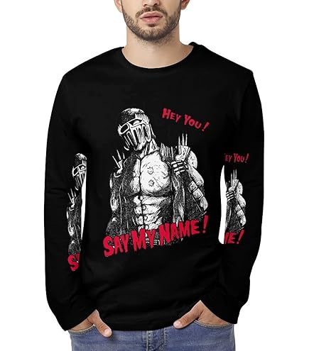 Amazon.co.jp: 北斗の拳 SAY MY NAME!Tシャツ ホワイト サイズ:L