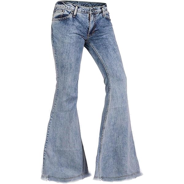 Amazon | メンズコーデュロイヴィンテージベルボトムパンツ70年代