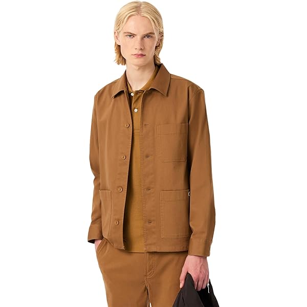 Amazon.co.jp: [Lacoste] [公式] 防風撥水シャツジャケットCH006J