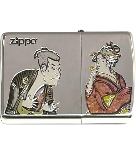 Amazon.co.jp: 天野喜孝 ZIPPO ライター 櫻姫 ジッポー USED加工 zippo