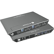 509452　AV Access KVMスイッチ 2モニター iDock C10 USB-C & HDMI Dual Monitor KVM Switch with Docking Station