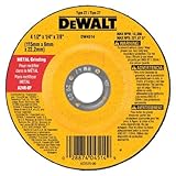 DEWALT DW4623 5-Inch by 1/4-Inch by 5/8-Inch-11 General Purpose Metal Grinding Wheel [並行輸入品]