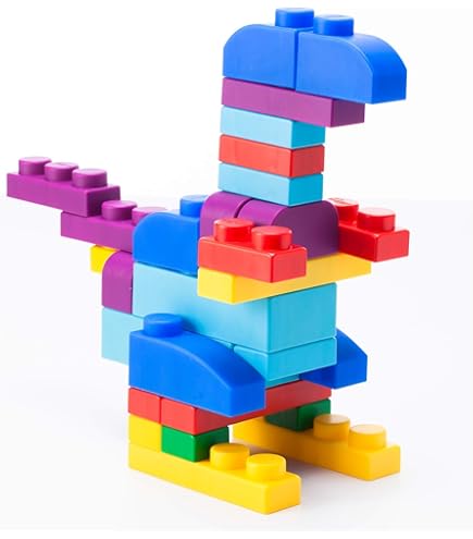 Amazon | UNiPLAY Mixシリーズジャンボソフトビルディングブロック-24