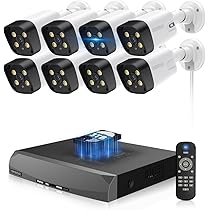 Amazon.co.jp: OHWOAI 4K800万画素 防犯カメラセット POE給電 8台監視