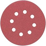 DEWALT DW4314 5-Inch 8 Hole 220 Grit Hook and Loop Random Orbit Sandpaper (25-Pack) [並行輸入品]
