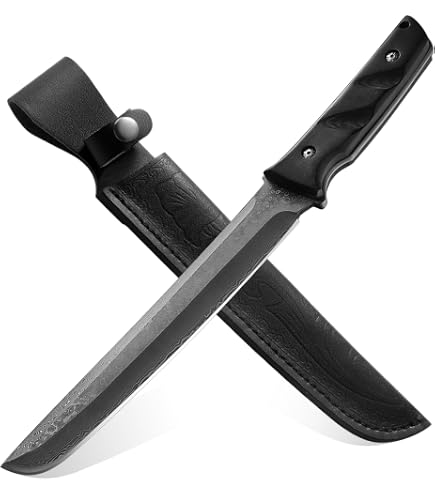 Amazon.co.jp: DCE 鞘付和式アウトドアナイフ 和式シースナイフ 【武刀 